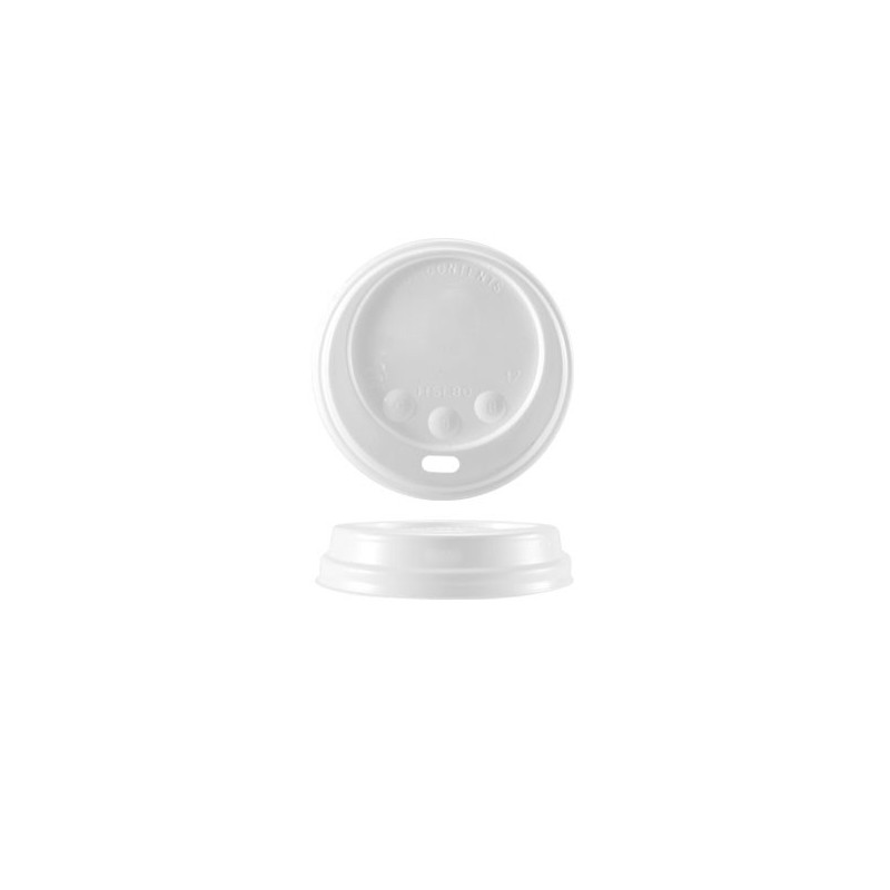 COPERCHIO BIANCO PER BICCHIERE CAFFE' L COPERCHIO BIANCO PER BICCHIERE CAFFE' L